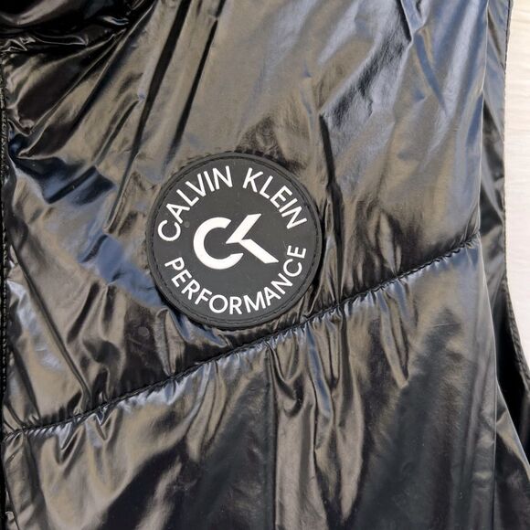 Performance Logo Shiny Puffer Vest Calvin Klein - Picture 5 of 9